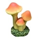 thumbnail image 1 of Adorno de hongo para jardín realista, estatua impermeable de resina en miniatura Naranja amarillo, 1 of 6