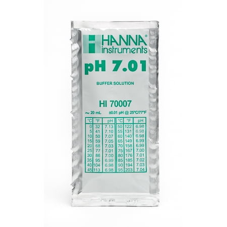 pH Meter Buffer Solution for pH 7.01 (20mL Pack)