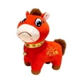 thumbnail image 2 of Peluche de caballo del año 2026, adorable bendición de recuerdo Cara de llanto de 18 cm, 2 of 9