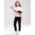 thumbnail image 4 of Conjunto de Sudadera y Leggings para Niñas PATPAT 2 Piezas 6-7 Años, 4 of 8