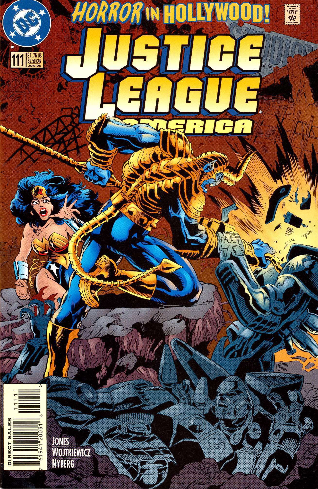 Cover of Justice League America #111