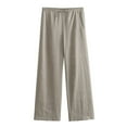 thumbnail image 1 of RKSTN Womens Pants Fall/winter Home Style Solid Color Pajama Pants Loose Fitting Long Pants, 1 of 4