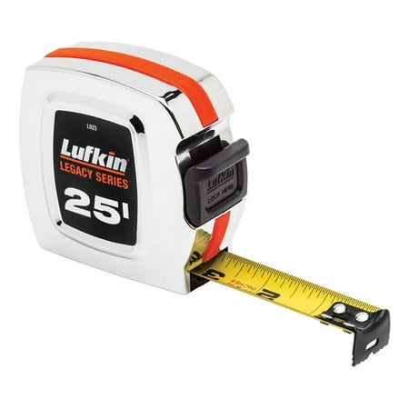 UPC: 0037103299307 | Lufkin Legacy Series 25 ft. L x 1 in. W Tape Measure Silver 1 pk