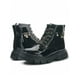 thumbnail image 3 of Bota Ninos Chunky Antiderrapante Para Niña Plataforma 22-26 negro 24, 3 of 6