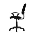 thumbnail image 4 of Silla de Oficina Secretarial Giratoria 009 Negro MUNDO IN Home Office, 4 of 8