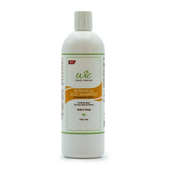 Organic Botanical Eco-Shampoo - Vanilla Orange 16oz