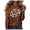 Coffee, variant on Trendfront Womens Heart Football Graphic T Shirts Crewneck Short Sleeve Sparkle Sports Casual Tee Tops Sports Fan Everyday Wear