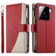 thumbnail image 1 of Funda cartera GANGXUN para Xiaomi 15 , cuero PU con tarjetero, cremallera, correa de mano, soporte y protección 515°, 1 of 6