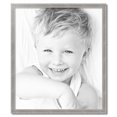 thumbnail image 2 of ArtToFrames 31" x 36" Classic Silver Picture Frame, 31x36 inch Silver Wood Poster Frame (WOM-4926), 2 of 7