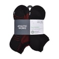 thumbnail image 6 of Athletic Works Boys Stripe Sole No Show, 10-pack, Size Medium (Shoe Size 9-2.5), 6 of 6