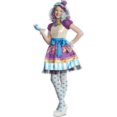 Girl's Deluxe Madeline Hatter Halloween Costume - Ever After