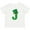 AA-White, variant on Inktastic Irish St Patricks Day Letter J Monogram Boys or Girls Baby T-Shirt