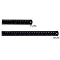 thumbnail image 6 of Aluminum Rulers 15/30cm Precisions Measurement Tool with Clear Scale Easy to Carry for Students & Drafting Enthusiasts, 6 of 9