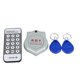 thumbnail image 5 of ID Card Lock Integrated Structure Wiring Free Anti Theft Silent Double Head with Remote Control for Home, 5 of 5