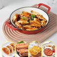 thumbnail image 3 of Frying Pan Non-Stick Pan Double Ear Frying Pan Household Small Frying Pan Omelette Pan Kitchen Utensils, 3 of 5