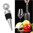 thumbnail image 2 of Paquete de 3 tapones para botellas, corchos de vino reutilizables a prueba de fugas para mantener frescos, para regalos, bares, vacaciones, fiestas, bodas, 2 of 5