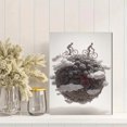 thumbnail image 2 of Qisvanset 12x16 Inch Two Turtles Wildlife Canvas Print Wall Art, 2 of 5