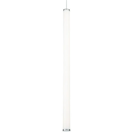 

Wac Lighting Pd-70945 Flare 45 Tall Led Mini Pendant - Nickel