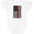 thumbnail image 3 of Inktastic Firefighter Daddy Flag Boys or Girls Baby Bodysuit, 3 of 5