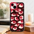 thumbnail image 3 of Funda para iPhone 16 15 14 13 Pro Max 12 Mini 11 XS X XR SE 7 8 Plus cubierta suave ojos extraños, 3 of 5