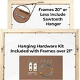 16x46 Frame Black Barnwood Picture Frame Modern Photo Frame Includes UV Shatter Guard Front