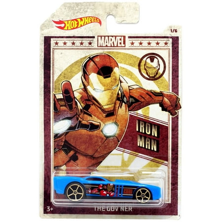 Hot Wheels Marvel Iron Man Die-Cast Car [The (Best Hot Toys Iron Man)