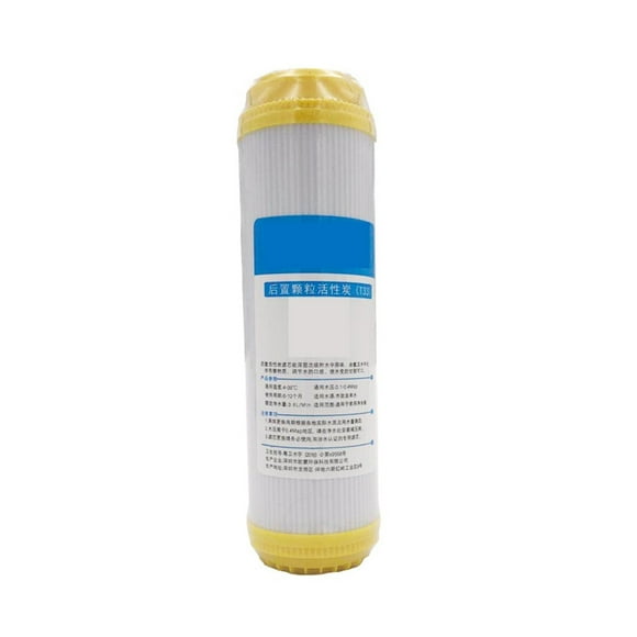 10 Inch T33 Water Purifier Activated Carbon Water Filter Rear T33 Coconut Shell Activated Carbon Filter For Reverse Osmosis ,Easy to Install