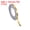 Golden, variant on Uxcell Metalized Polyester Film Tape, Metallic Decor Tape Brushed Adhesive Mirror Tape Black 0.2 in
