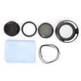 thumbnail image 3 of Herwey Kit de Filtres d'Objectif UV CPL Capuchon d'Objectif Capot d'Objectif, Kit de Filtres d'Objectif UV CPL Haute Définition Compact avec Sac de Rangement pour Objectif de Caméra, 3 of 8