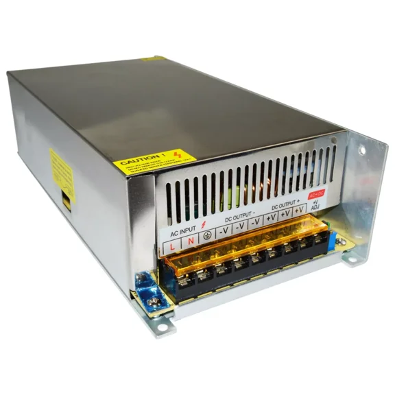 12V 40A 500W Universal Switching Power Supply 110-240VAC to DC12V for LED Strip Lighting, CCTV Cameras, Radios, Electronic Projects, and More