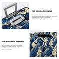 thumbnail image 3 of Pofeuu Japanese Water Wave Print Luggage Suitcase Cover Protector Luggage Washable Covers Aesthetic for 18/24/28/32 inch Luggage（No luggage included）-Medium, 3 of 7
