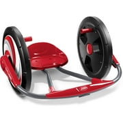 Radio Flyer, Cyclone Ride-on for Kids, Arm Powered, 16 Wheels, Red, Multipack Quantity 1