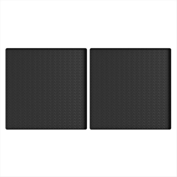 2 Fundas para Lavadora y Secadora para la Parte Superior, Alfombrilla Protectora Antideslizante para Encimera de Lavadora y Secadora para Lavadero y Cocina