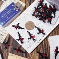 thumbnail image 3 of 30Pcs Rose Cross Charm Gothic Style Crosses Rose Flower Beads Cross Charm Thistles Thorns Fancy Crucifix Charms, 3 of 9