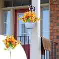 thumbnail image 5 of 6 flores artificiales, ramos artificiales para interior y exterior, crisantemos artificiales de primavera, plantas artificiales de primavera y verano, decoraciones para jardín, hogar y fiestas, planta, 5 of 5