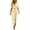 Beige, variant on Sunnin Womens Jumpsuit Belted Waist Pockets Short Sleeve Collared Slim Long Pants XS-L