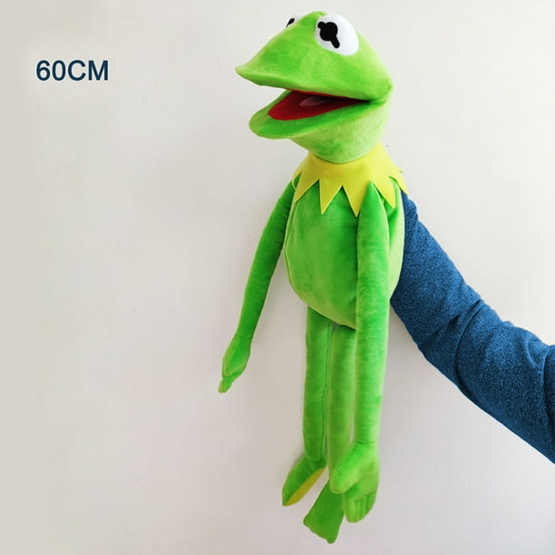 Marioneta de rana Kermit The Muppets Show juguete de peluche para ninos y ninas regalos para el dia de los ninos vacaciones cumpleanos 24 pulgadas