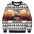 thumbnail image 2 of Sudaderas con capucha navideñas para hombre, ropa con gráficos divertidos de animales, camisetas de manga larga, sudaderas con capucha de gran tamaño, ropa navideña para hombre 2023, 2 of 3