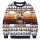 thumbnail image 2 of Sudaderas con capucha navideñas para hombre, ropa con gráficos divertidos de animales, camisetas de manga larga, sudaderas con capucha de gran tamaño, ropa navideña para hombre 2023, 2 of 4