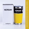 thumbnail image 5 of Vasos de Acero Inoxidable NORDAY Termo Tumbler 20oz 600ml amarillo, 5 of 5