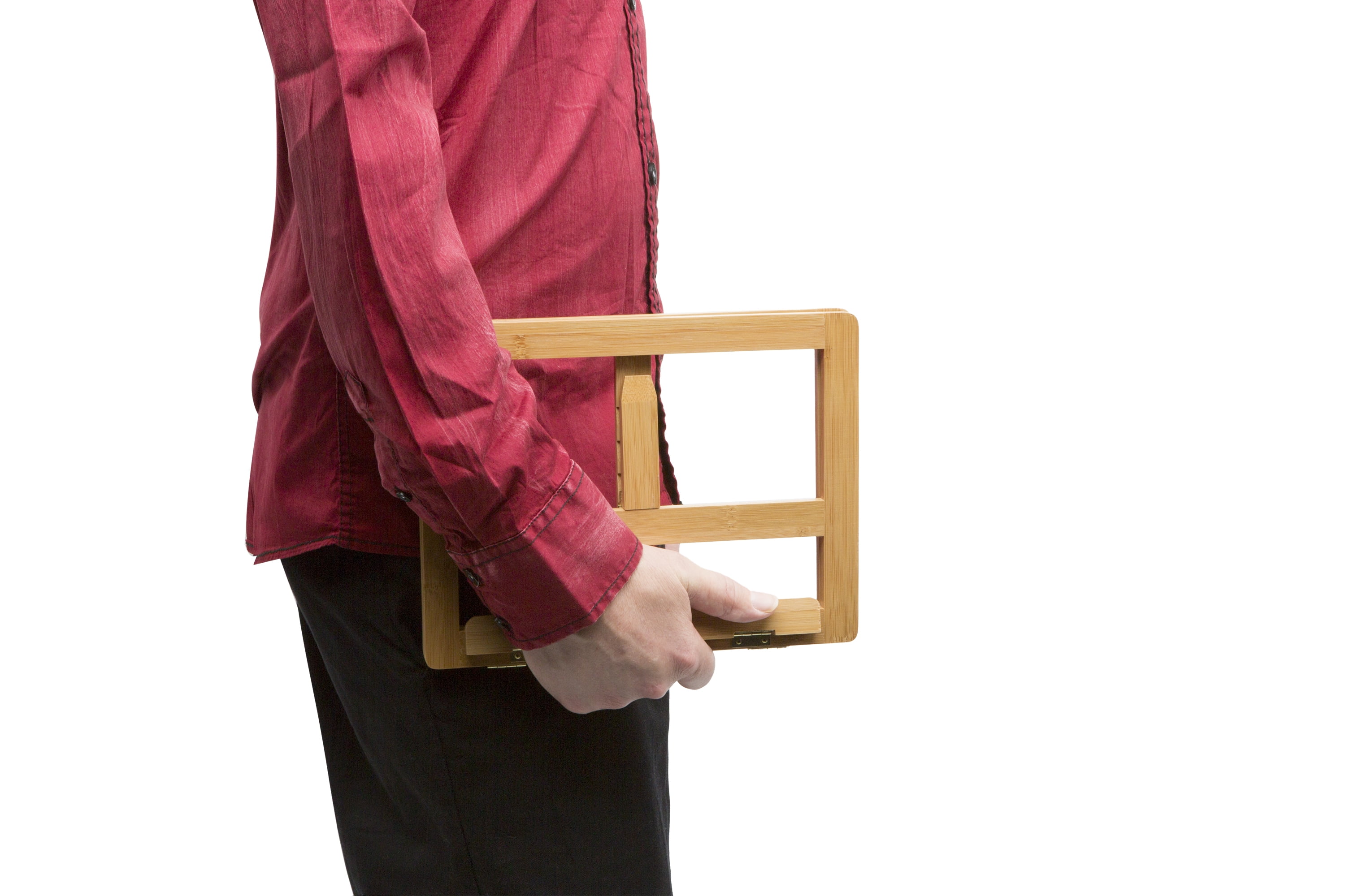 Creative Mark Tao Bamboo Painting Desk Easel and Drawing Stand - Durable Design With Adjustable Angles LightWeight Art Easel for Drawing and Painting - Natural Finish- Ideal For Artist