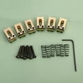 thumbnail image 1 of unbranded 6Ud Reemplazo De Saddles Dorados Para De Guitarra Eléctrica Con Ajuste Firme, 1 of 8