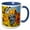 Blue/White, variant on 3drose, Italy, Tuscany, Grapes Past Harvest, 11oz Mug