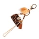 thumbnail image 4 of Llavero de metal Higoodz Llavero Colgante Llavero de felpa Leopardo, 4 of 8