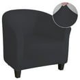 thumbnail image 1 of Tub Chair Cover Club Chair Slipcover for Armchairs Stretch Armchair Slipcover Club Chair Protector Machine Washable, 1 of 7