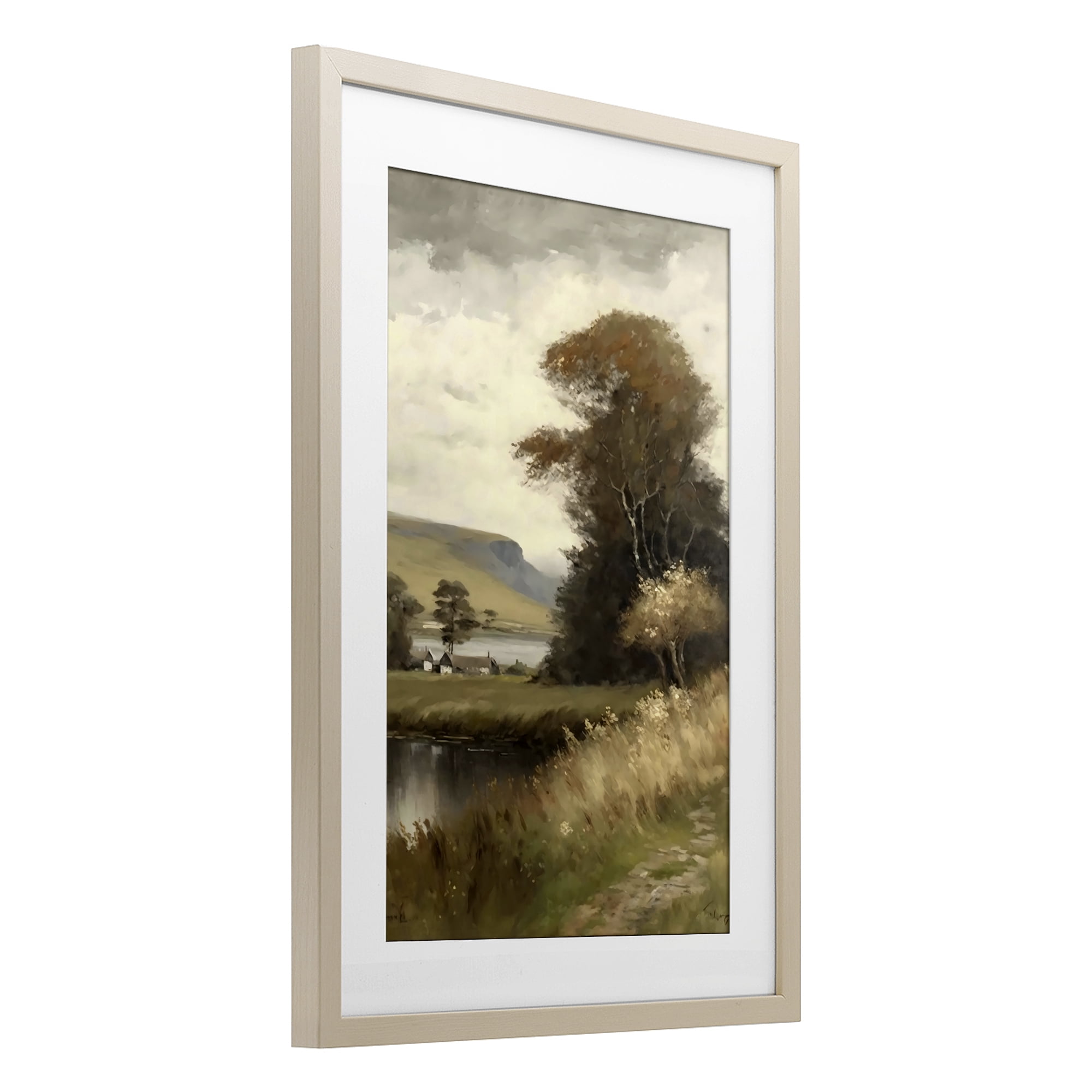 Stupell Industries House By The Water Retreat Birch Framed Print Under Glass, design by Creative Studio