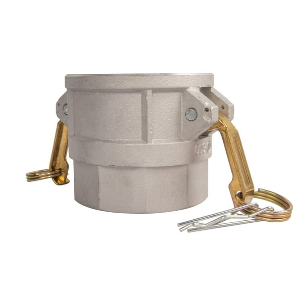 Camlock Fittings Quafwia, aluminio fundido por gravedad, 3 pulgadas, parte D