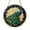 Acrylic 3.5 Inch, variant on Peacock Window Cling – Faux Stained Glass Style Vinyl Window Decor
