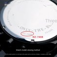 thumbnail image 4 of Cristal mineral para reloj cronógrafo Diesel para hombre DZ7257/DZ7258/DZ7264/DZ7291/DZ7270 Espejo de reloj 47 x 1,8 mm Piezas y herramientas, 4 of 5