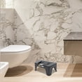 thumbnail image 4 of OULII 1Pack Toilet Footstool Plastic Footrest for Office Use with Simple Color, 4 of 8